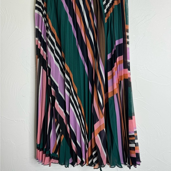 Jupe Print Accordion Pleat Skirt size Small - Picture 5 of 9